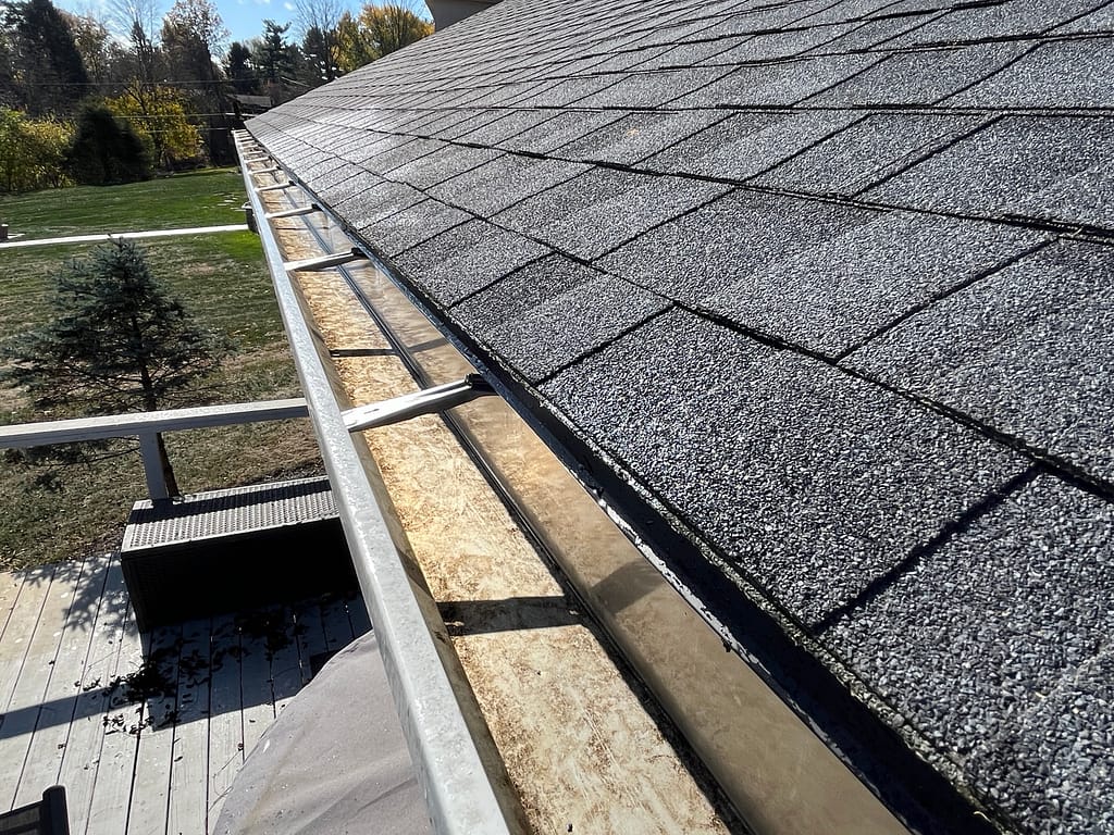 Gutter cleaning