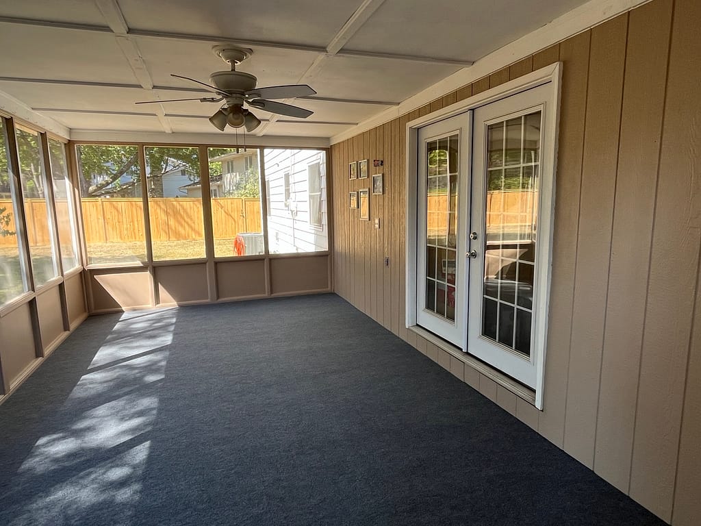 Carpet installation and painting