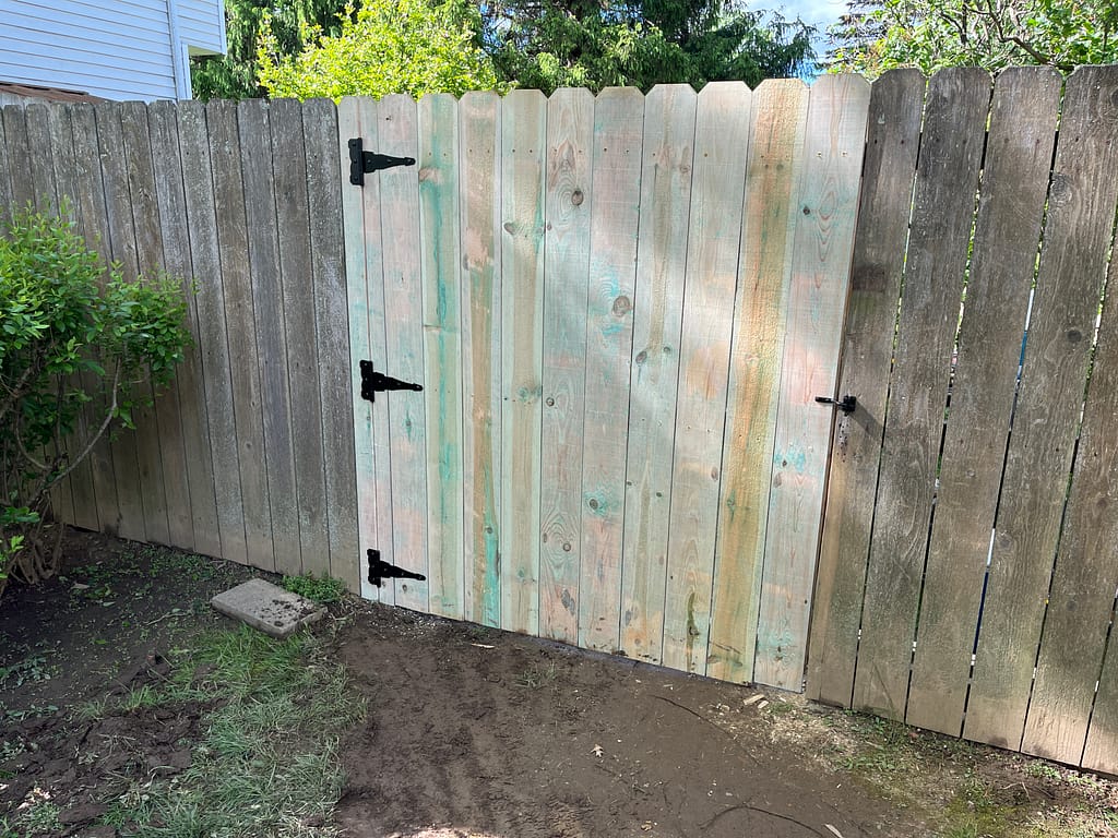 Fence gate replacement